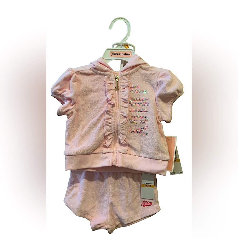 Juicy Couture| Kids (12 mo) 2-Piece Short Set